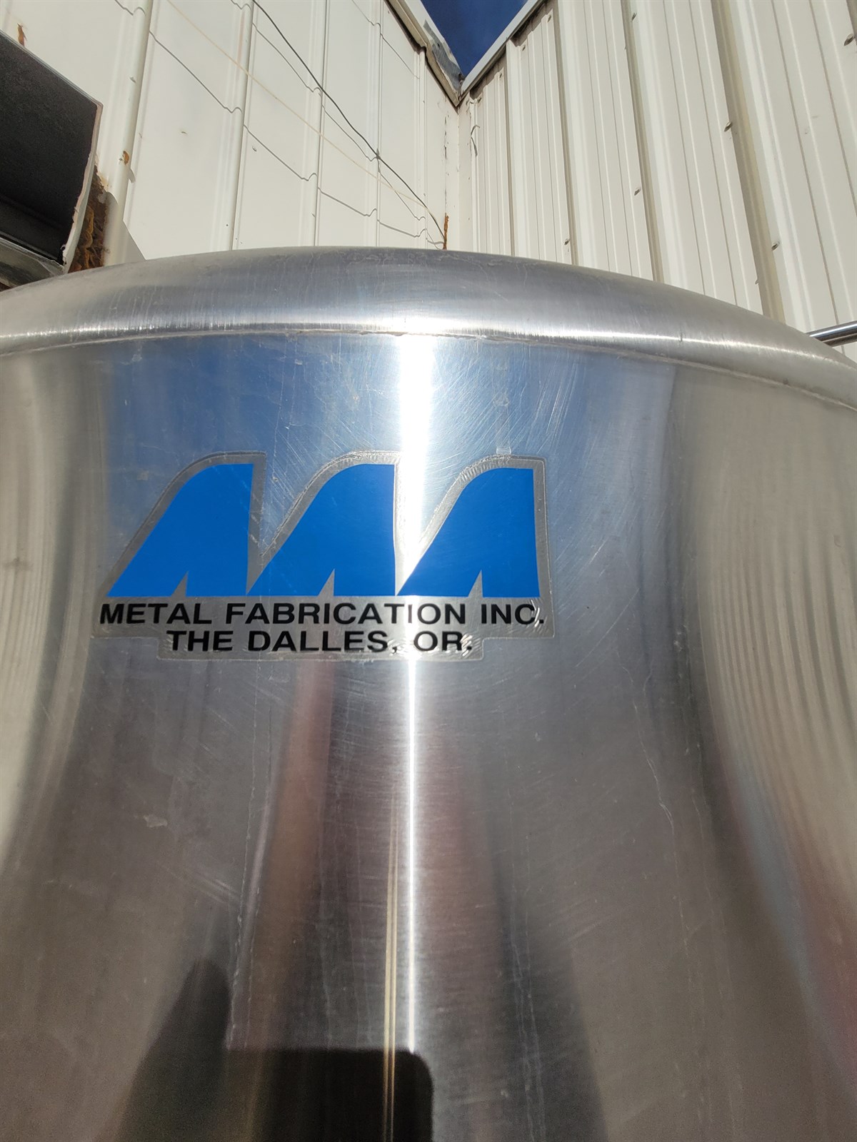 15 BBL Brite tank for sale AAA metal fabrications